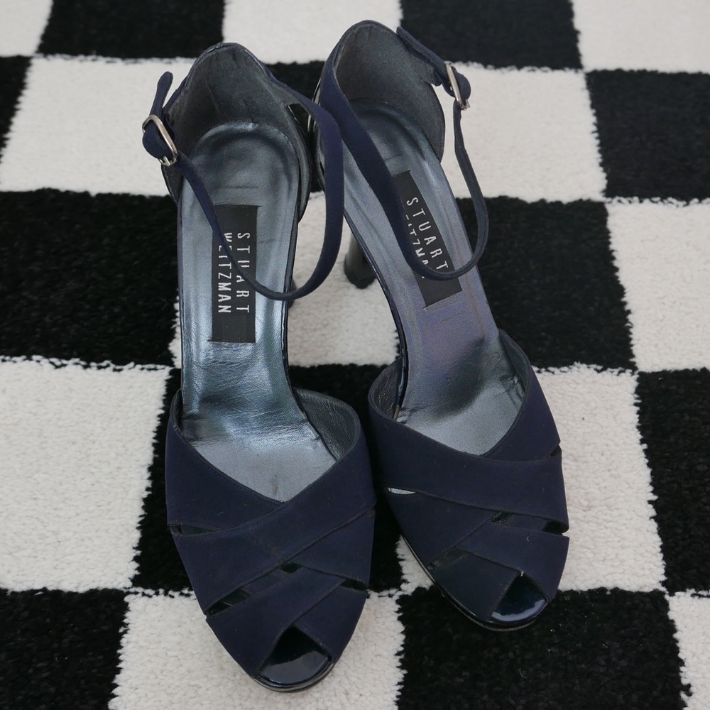 Stuart weitzman patent leather heels